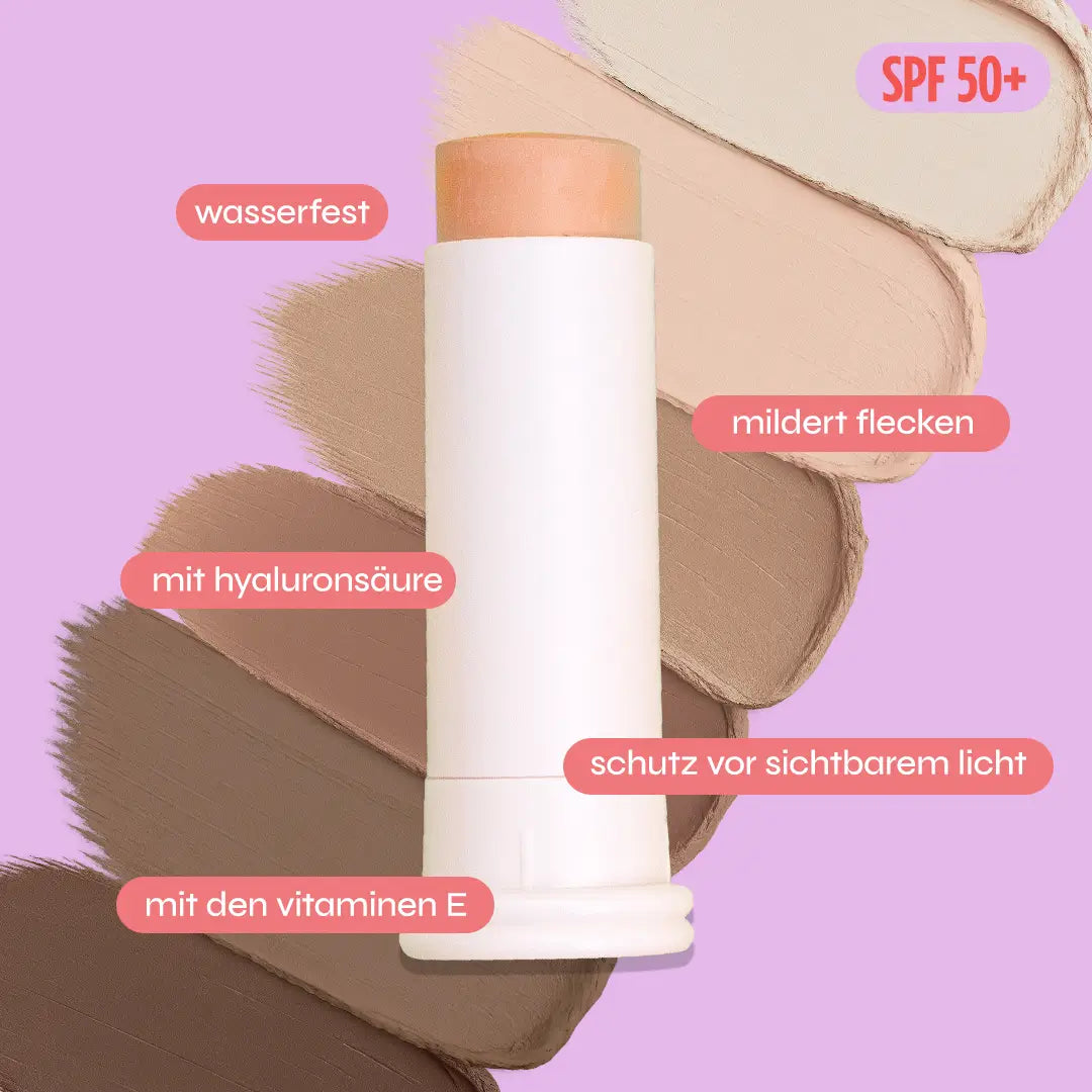 Getönter Sonnenschutzstick LSF 50+