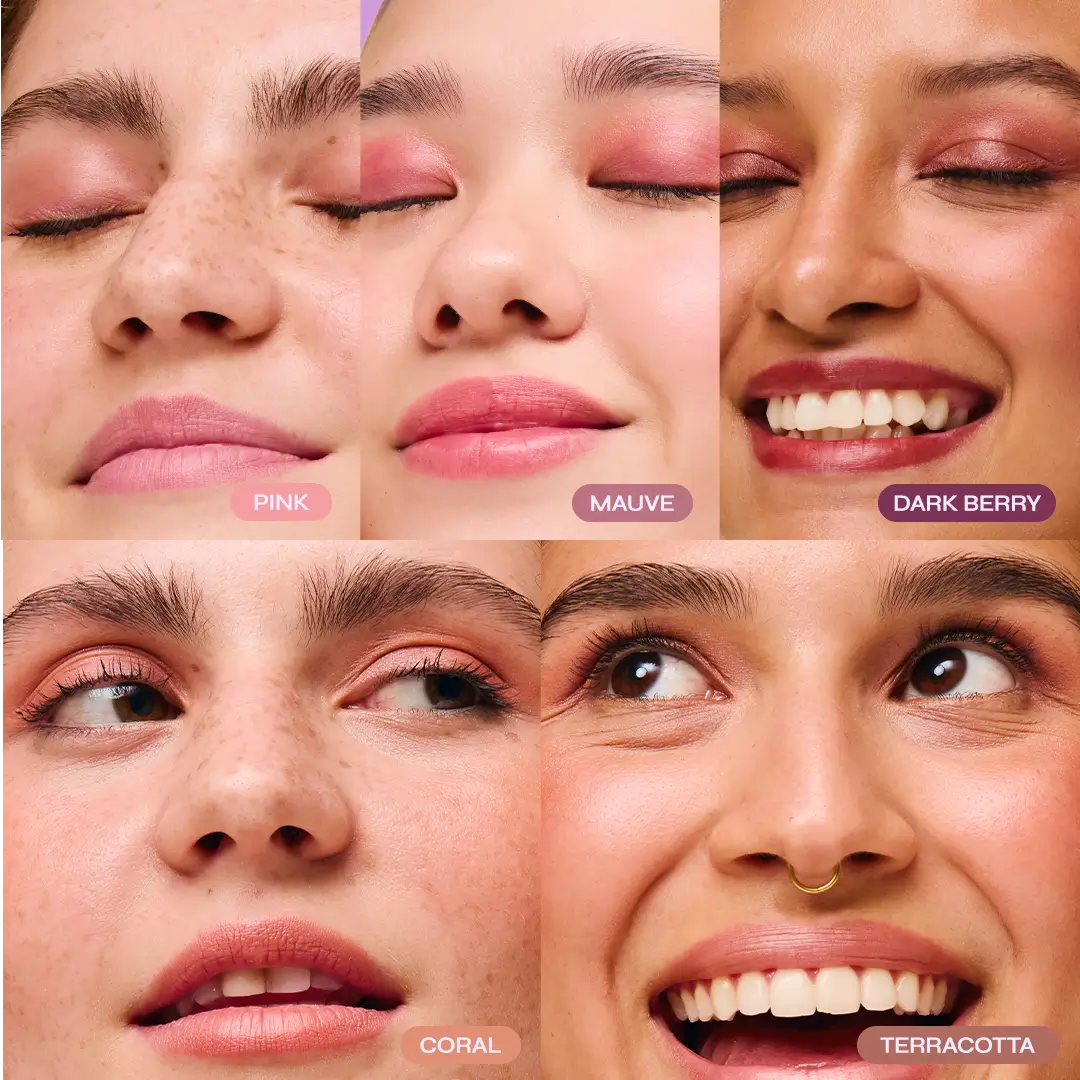 3 in 1 bastone blush, rossetto e ombra SPF 50+