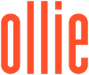 Logo « Ollie » rouge sur fond blanc