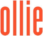 Logo « Ollie » rouge sur fond blanc