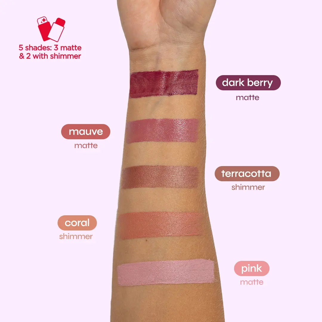 3 in 1 Stick Blush, Lipstick and Eyeshadow SPF 50+